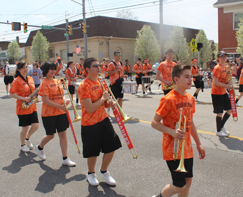 Normandy High School Band at 2018 Polish Constitution Day Parade in Parma