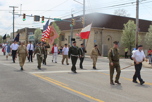 Polish Veterans at Polish Constitution Day Parade in Parma