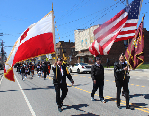 2018 Polish Constitution Day Parade in Slavic Village in Cleveland