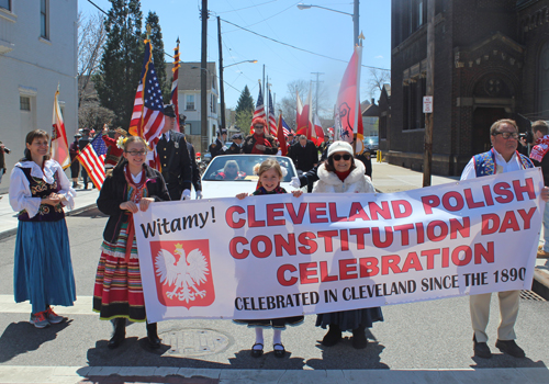 2018 Polish Constitution Day Parade in Slavic Village in Cleveland