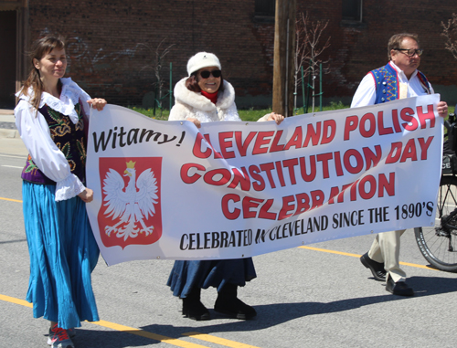 2018 Polish Constitution Day Parade in Slavic Village in Cleveland