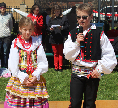 Polish Constitution Day in Slavic Village -Paderewski students