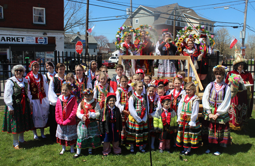 Polish Constitution Day in Slavic Village - national anthems