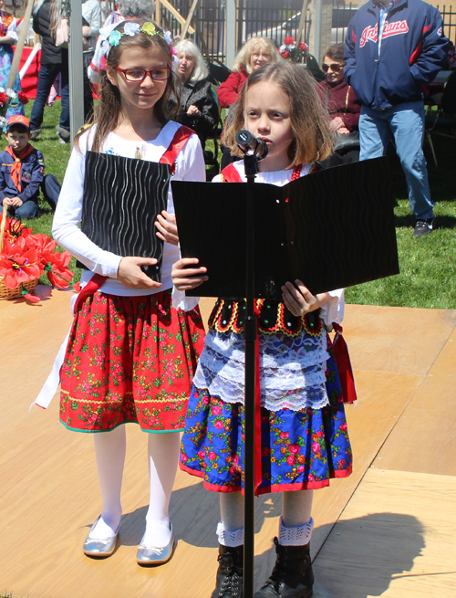 Polish Constitution Day in Slavic Village -Paderewski students