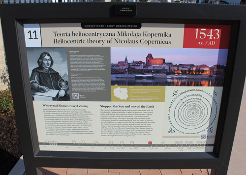 Polish Heritage Garden History of Poland Placard #11