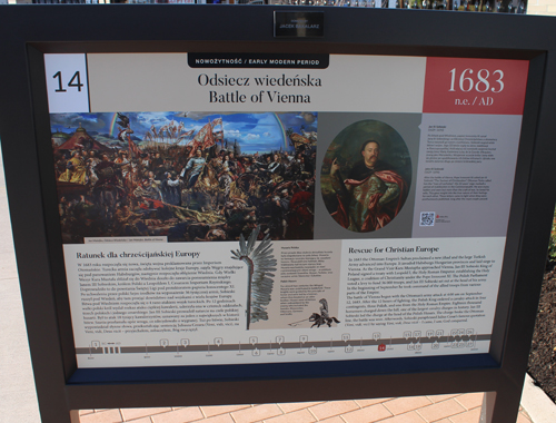 Polish Heritage Garden History of Poland Placard #14