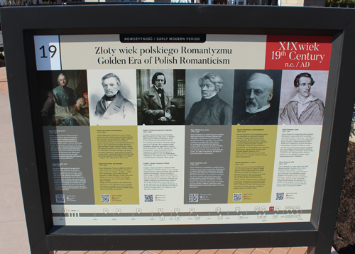 Polish Heritage Garden History of Poland Placard #19