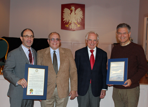 Tony Brancatelli, Gus Frangos, Gene Bak and Ed Rybka