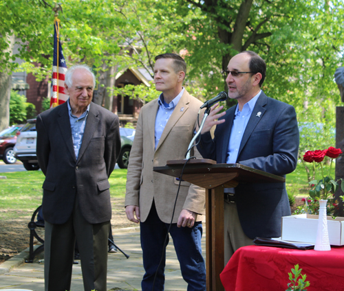 Gene Bak, Kevin Kelley and Councilman Tony Brancatelli