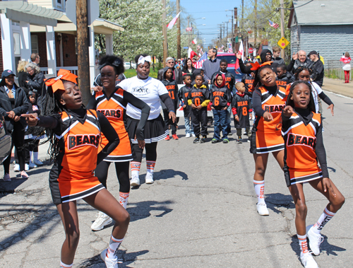 Slavic Village Bears in the 2019 Polish Constitution Day Parade in Cleveland's Slavic Village