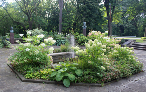 Fountain in the Polish Cultural Garden