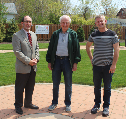 Councilman Tony Brancatelli, Gene Bak and Polish American Cultural Center director