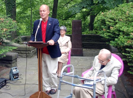 Polish Garden president Ben Stefanski