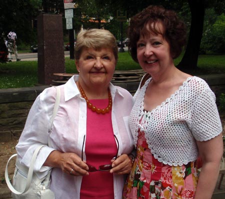 Joanne Uinatowski and her mom