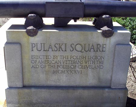 Casimir Pulaski Square in Cleveland Ohio (photos by Dan Hanson)