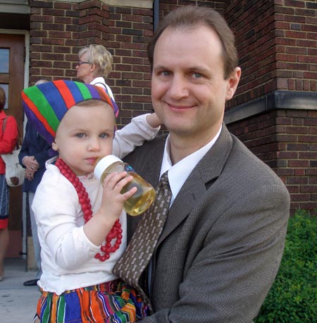 Gary Kotlarsic and daughter