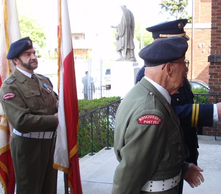 Polish procession into Mass at St. Casimir