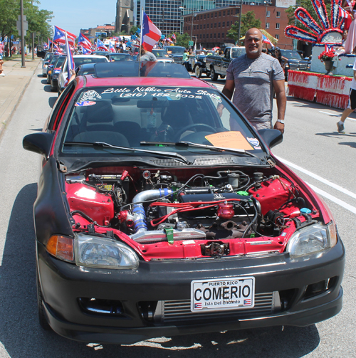 Puerto Rican Parade car