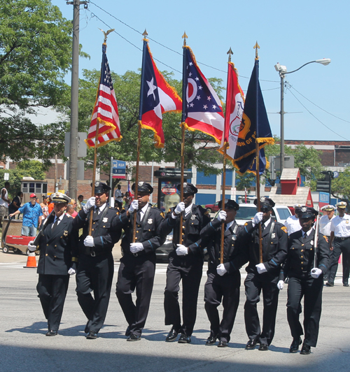 Cleveland Puerto Rican Day Parade - Color Guard