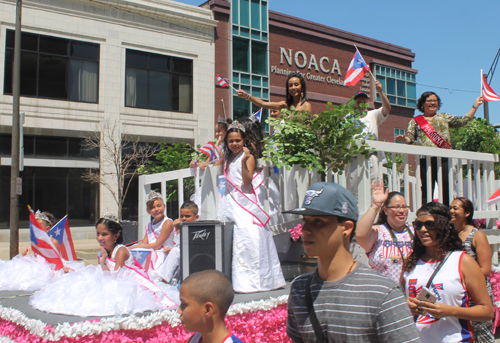 Cleveland Puerto Rican Day Parade float
