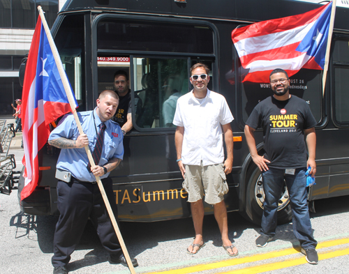 Jose Feliciano Jr at Cleveland Puerto Rican Day Parade