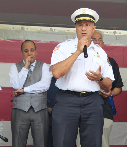 Cleveland Fire Chief Angelo Calvillo