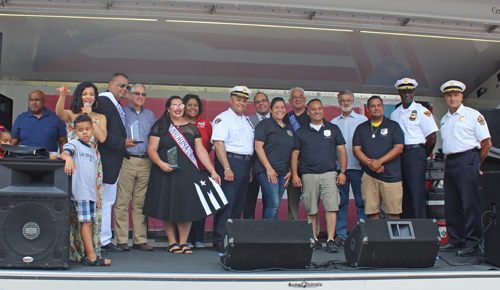 Dignitaries at Cleveland Puerto Rican Parade 2018