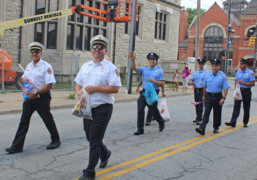 Cleveland Safety Forces at  Puerto Rican Parade in Cleveland