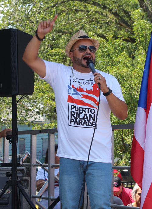 MC at 2019 Puerto Rican Festival in Cleveland