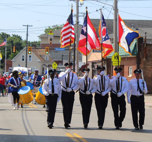 2019 Cleveland Puerto Rican Parade flags