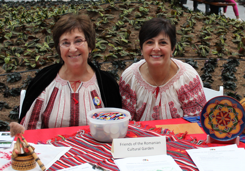 Romanian Cultural Garden table