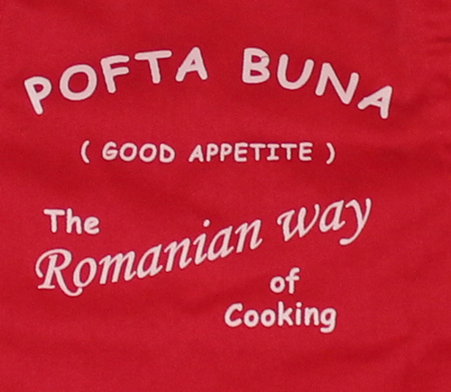 Pofta Buna - Good Appetite in Romanian - sign
