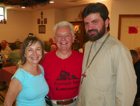 Mary Ann and Ken Kovach with Rev. Fr. Ilia Marvez