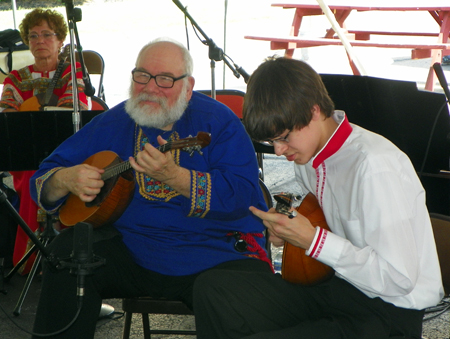 Charley Rappaport and Gordon Neidinger play domras