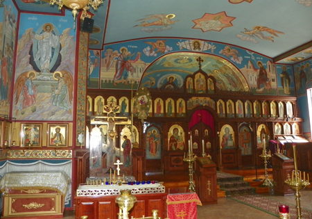 Altar of St. Sergius of Radonezh Russian Orthodox Cathedral