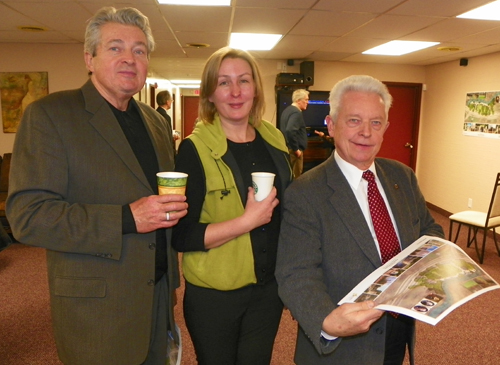 Georg Abakumov, Diane Cherish and Ken Kovach