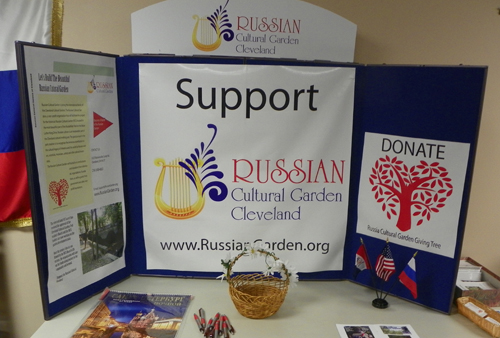 Russian Cultural Garden exhibit