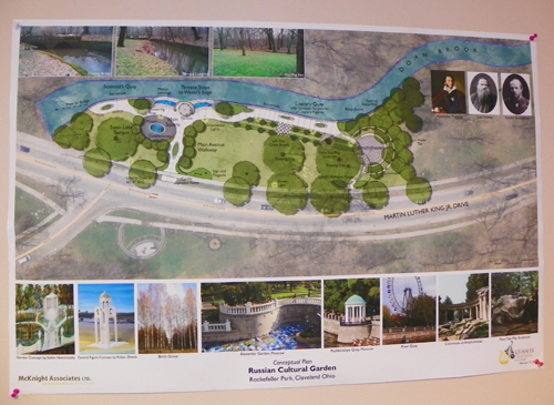 Cleveland Russian Cultural Garden plans