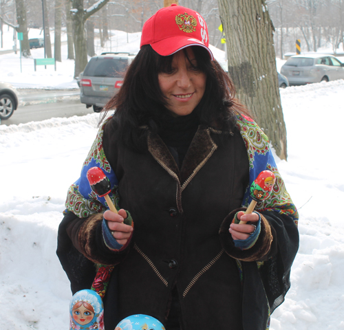 Maslenitsa in the Russian Cultural Garden in Cleveland