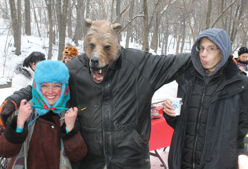 Maslenitsa in the Russian Cultural Garden in Cleveland