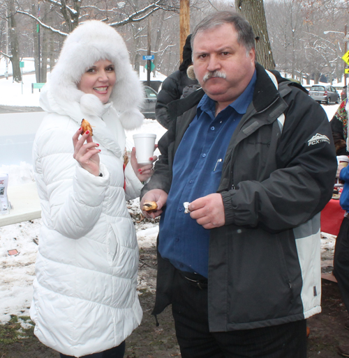 Maslenitsa in the Russian Cultural Garden in Cleveland