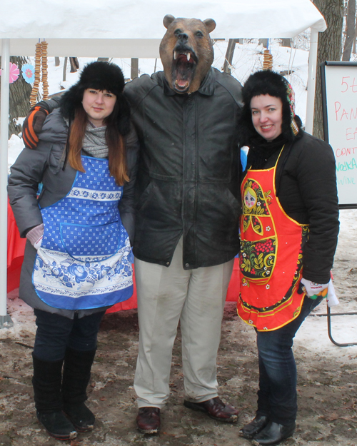 Maslenitsa in the Russian Cultural Garden in Cleveland