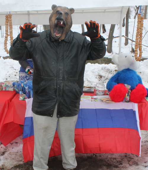 Russian bear mask