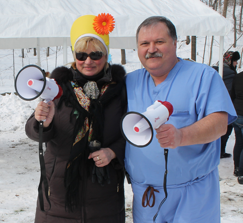 Svetlana Stolyarova and Dr. Boris Vinogradsky, MD