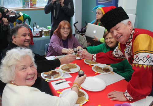 Bliny contest judges