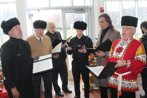 Greater Cleveland Russian Chorus - Michael Pilat, director (aka Misha the Merciless), Leon Sheean, Michael Clements, Paul Burlijj, Ron Latare, John Romanchik and Ken Kovach (aka Yuli K)