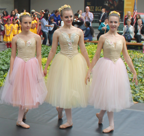 Cleveland Ballet Youth Company dancers