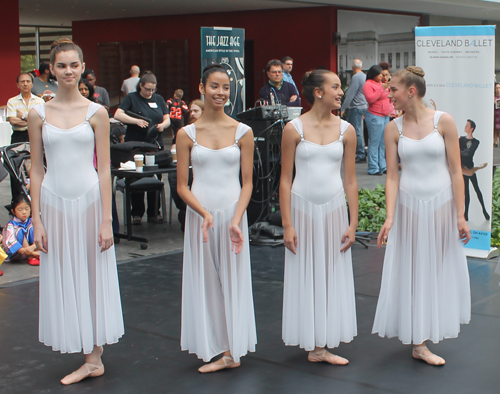 Cleveland Ballet Youth Company dancers