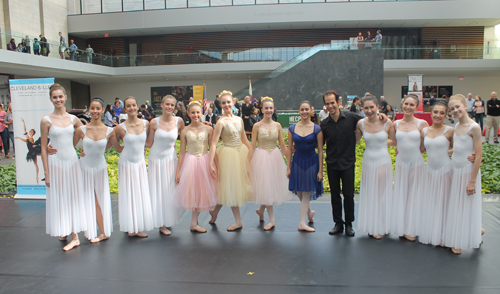 Cleveland Ballet Youth Company dancers