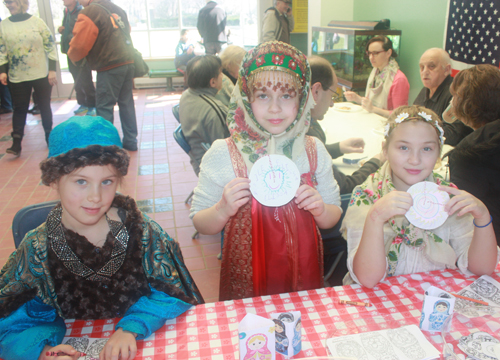 Kids at Maslenitsa